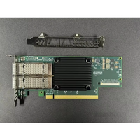 Adaptateur Ethernet Mellanox VPI 100 Gb/s, port unique, EDR IB RJ45, interface PCI, carte réseau serveur MCX653106A-ECAT