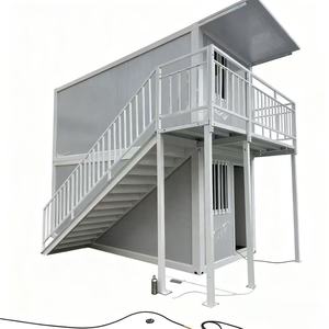 Casa Prefabricada Plegable de Alta Calidad, Modular, de Bajo Costo, Vivienda Prefabricada de 20 pies, Residencia Económica en Contenedor - Product Image 2