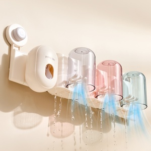Support OEM Strong Suction Cup <b>Toothbrush</b> <b>Holder</b> <b>Wall</b> <b>Mount</b> No Drill Bathroom Organizer for Toothpaste Razor Comb Removable - Product Image 6