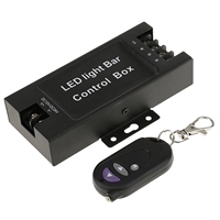 Interruptor de Control Remoto Inalámbrico de 433 Mhz, CC 12 V 24 V 30 A, Controlador de Luces Estroboscópicas LED para Automóviles y Camiones, Módulos Transmisores y Receptores de Relé RF