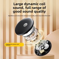 YJ16 Mini-haut-parleur de sommeil sous oreiller pour V5.3, batterie intégrée, chargement Type-C, son stéréo, fonction d'appel, respectueux des oreilles