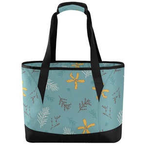 Wholesales Custom Logo Insulated Cooler Bag Waterproof Picnic Beach Hand Lunch Bags - Product Image 1