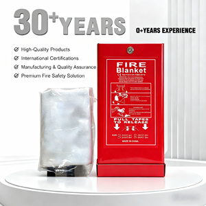 Coperta Antincendio di Emergenza Jiayi a Basso Prezzo 1,8M X 1,8M 100% Fibra di Vetro Resistente al Calore Bianca per Uso Domestico - Product Image 2