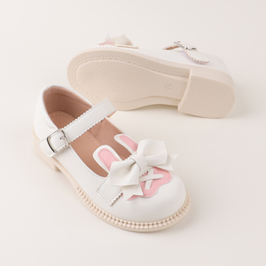 Zapatos Mary Jane OEM/ODM para Niñas - Zapatos Planos de Cuero con Decoración de Lazo, Cómodos, Antideslizantes, para la Escuela, Calzado Infantil de Moda para las Cuatro Estaciones - Product Image 3