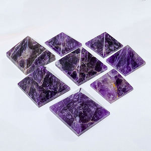 Vente en gros de produits spirituels naturels de haute qualité Améthyste de rêve <span class=keywords><strong>Pyramide</strong></span> pour <span class=keywords><strong>la</strong></span> décoration - Product Image 5