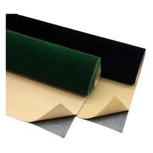 Hight chất lượng tự dính ủng hộ nhung đổ xô vải cho đồ trang sức hộp hiển thị tấm diy làm bằng tay - Product Image 1