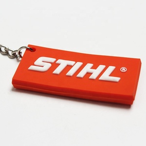 <strong>Online</strong> Wholesale Custom Letter Name Logo PVC Rubber Key Chains for Men - Product Image 3