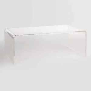Conception personnalisée table basse en acrylique table console en acrylique transparent de qualité supérieure table d'appoint moderne cascade en acrylique - Product Image 5
