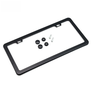 Marco de Matrícula de Acero Inoxidable Estándar Estadounidense en Oferta, Marco para Placa de Matrícula de Automóvil de 31*16 cm - Product Image 1