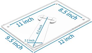 กรอบรูปอะคริลิคสำหรับครอบครัวพร้อมขาตั้งกรอบรูปอะคริลิกของขวัญสำหรับวางบนโต๊ะ - Product Image 2