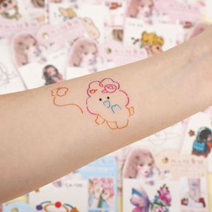 Tatouage Temporaire Enfant, Dessins Animés, Lion Tatouage Enfants Etanche Antiadhésif Tatouage Enfants D'anniversaire Décoration De Fête Garçon Fille