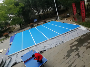 <span class=keywords><strong>Tapis</strong></span> de gymnastique gonflable géant personnalisé, <span class=keywords><strong>tapis</strong></span> d'atterrissage portable pour la gymnastique, <span class=keywords><strong>tapis</strong></span> d'air pour la cheerleading - Product Image 4