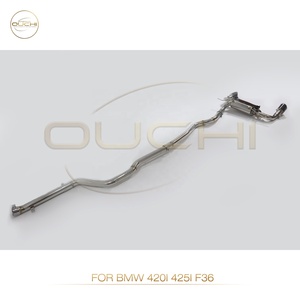 Sistema de escape de acero inoxidable OUCHI Catback de rendimiento para BMW 4 Series 420i 425i <span class=keywords><strong>430i</strong></span> F32 F36 B48 silenciador de motor con válvula - Product Image 5