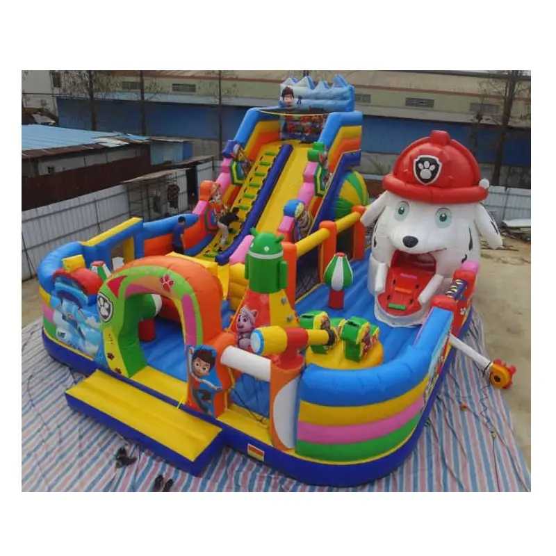 customized inflatables castle bouncy jumping bouncer inflatable fun city kids inflatable amusement park playground