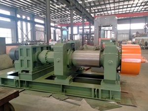 Double Groove Roller Tyre Crusher / Tire <strong>Shredding</strong> Machine / <strong>Rubber</strong> Grinding Mill - Product Image 3