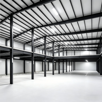 Taller de Estructura de Acero Prefabricada, Garaje, Edificio Moderno Modular de Múltiples Niveles para Almacenamiento de Automóviles, Sistema de Instalación Rápida