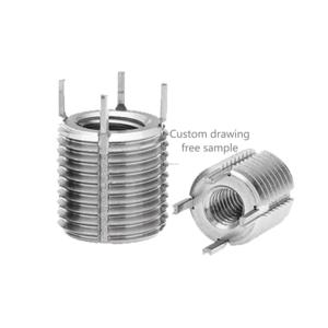 Inserto per fili elicoidi <span class=keywords><strong>M</strong></span> 8*1.5 1. M5 M6 M8 M10 metrica Standard Ss 304 inserto filettato in acciaio inossidabile <span class=keywords><strong>M</strong></span> 5d - Product Image 1