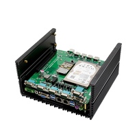 Système Barebone d'Ordinateur Embarqué X86 à Double Cœur, Mini PC Industriel Sans Ventilateur en Stock