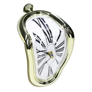 KH-CL132 Đồng Hồ Kim Đồng Hồ Để Bàn 24 Giờ Ngộ Nghĩnh Sáng Tạo Bị Méo Bằng Nhựa - Product Image 1