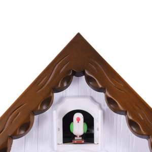 Childrens Room Decorative Cartoon Cuckoo <b>Clock</b> Blue White Irregular Shape <b>Wall</b> <b>Clock</b> For Kids <b>Bedroom</b> Home Decoration - Product Image 5