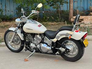 Motocicletta Classica Cruiser Yamahaa <span class=keywords><strong>DS</strong></span> 400CC Drag Star <span class=keywords><strong>V</strong></span> Twin con Schienale Posteriore per Passeggero - Product Image 6