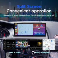 Radio Multimedia para Auto con CarPlay Inalámbrico, Android 14, Snapdragon 665, Pantalla de 12.3 Pulgadas, para AUDI Q3 13-18, Unidad Principal con Bluetooth