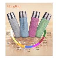 Bouteille d'eau en titane à double paroi isolée de haute qualité Hong Ling 500 ml pour le sport et les activités de plein air