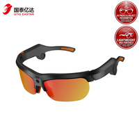 Lunettes Intelligentes IA 2026 E08 avec Caméra 13MP, Vidéo 1080P, pour Cyclisme et Course à Pied, Contrôle Vocal ENC, Traduction et Anti-tremblement