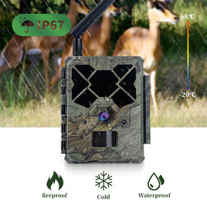 Caméra de chasse sur sentier extérieur 4G avec carte eSIM 24MP 1080P à 30fps GSM 4G APP étanche IP67 sans flash longue <span class=keywords><strong>distance</strong></span> - Product Image 4
