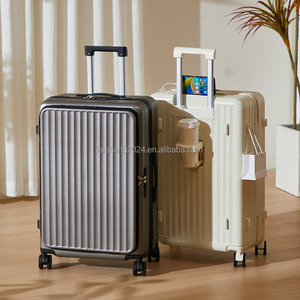 Vali du lịch đặt vali túi quà tặng đi xe trên vali cho người lớn im lặng phổ bánh xe du lịch Túi hành lý đặt sang trọng - Product Image 3