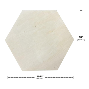 <strong>Unfinished</strong> Hexagon Wooden Block <strong>Panels</strong> for Painting, Blank <strong>Wood</strong> Hexagon Framed Boards for Crafting Art Pouring Block - Product Image 3