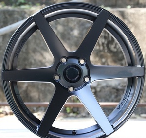 Jantes de voiture en alliage d'aluminium F896006 de 17 et 18 pouces, 5x100 et 5x114.3, pour le marché secondaire. Jantes de 16 pouces à 5 trous. - Product Image 4