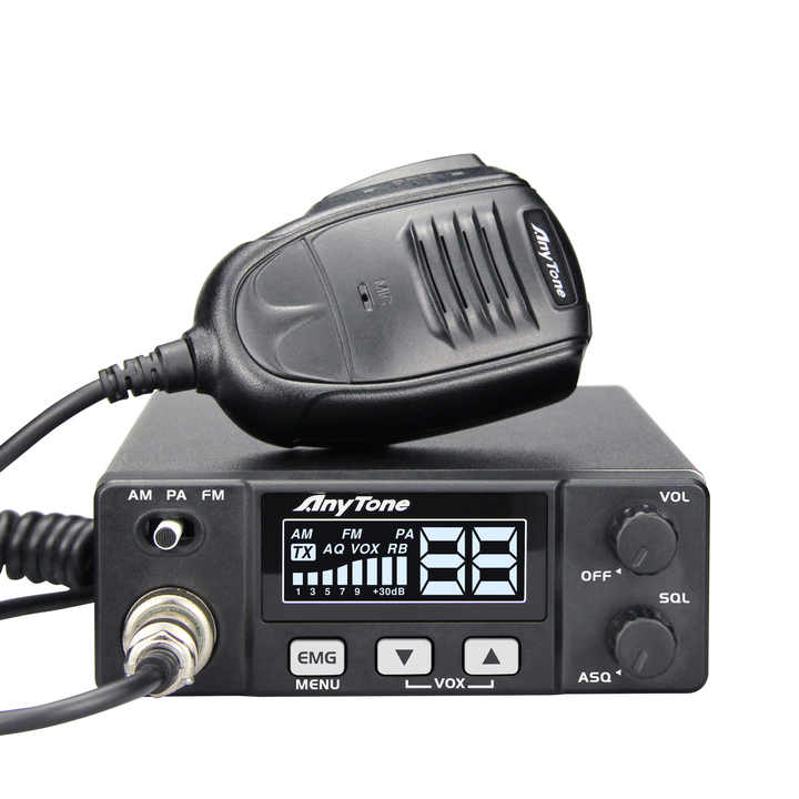 Station de Radio CB JOPIX Doris 40CH, AM/FM, 4W, ASQ, Roger