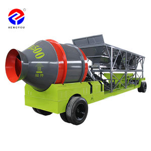 CE-zugelassene mobile Trocken beton mischa nlage Profession elle Beton mischa nlage Mobile - Product Image 2