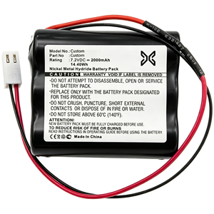 Batterie personnalisée pour pompe d'alimentation entérale, dispositif d'infusion médicale, Ni-MH Li-ion OEM ODM - Product Image 5