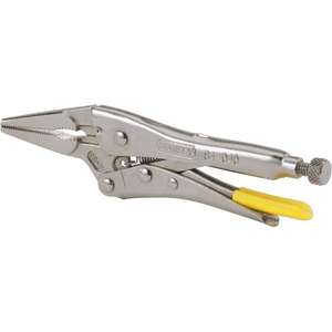 STANLEY - 0-84-812 <b>Lock</b>-grip pliers with long thin jaws (multi-pack) - EAN 3253560848125 PLIERS AND <b>CUTTERS</b> ADJUSTABLE PLIERS - Product Image 1