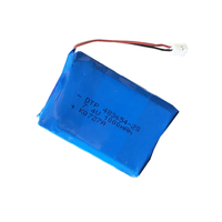 Paket Baterai Lithium Ion Isi Ulang Industri OEM Berdaya Tahan Tinggi 7.4V 483654 2S 1000mAh untuk Perangkat