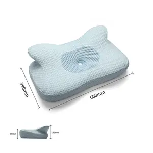 Hot Sale Ortho pä dische Schmetterling Hals Memory Foam Kissen Seitens chläfer Anti Schnarchen Cervi cal Memory Foam Schlaf kissen