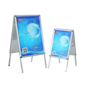 Panneau publicitaire de trottoir 32 mm, double face, en aluminium, avec <span class=keywords><strong>cadre</strong></span> à clipser, support d'affiche, panneau de trottoir - Product Image 3