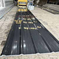 Hochwertige Aluminiumlegierung Dachplatten Feuerfeste UV-Beständige Dachziegel Wellblechdächer für Gewerbegebäude/Büros/Resorts