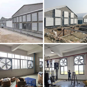Ventilación DE VENTILADOR DE ESCAPE <span class=keywords><strong>industrial</strong></span> para fábricas/invernaderos/granjas avícolas/CASAS avícolas con presión negativa - Product Image 3
