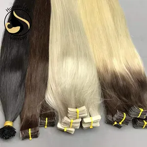 Pita Tak Terlihat Dalam Dua Ditarik Pita Remy Ekstensi Rambut Harga Grosir Terbaik 100% Rambut Manusia Eropa AS Vietnam 6 "-36"