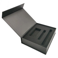 Boîte d'emballage magnétique rigide en papier carton recyclable de taille définie par l'utilisateur boîte cadeau magnétique pliable de luxe avec couvercle magnétique