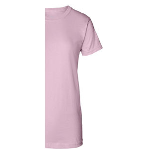 T-shirt à manches courtes col rond pour femme, style streetwear, respirant, écologique, couleur gris uni, toutes saisons - Product Image 6