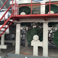 Machine de laminage et de revêtement de barrière à base d'eau pour gobelets en papier jetables, écologique, informatisée avec moteur et engrenage