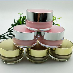 <b>Mirror</b> Bottle Cosmetic Packaging 510g 1520g 3050g Cream Container With Outer Cover Press Pump Glass Bottle Body - Product Image 2