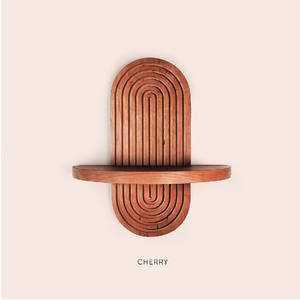 Milieu du siècle moderne Boho Art déco mural flottant en bois étagère <span class=keywords><strong>plante</strong></span> support vanité fourre-tout-supports de rangement et supports - Product Image 5