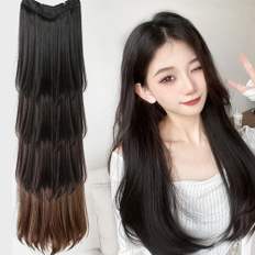 1P accessorio per lo Styling dei capelli a forma di U mezza parrucca dritta - Product Image 1