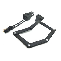 Accessoires pour vélo électrique, cadenas en acier pliable pour vélo, antivol, sécurité intelligente, cadenas pour vélo de montagne
