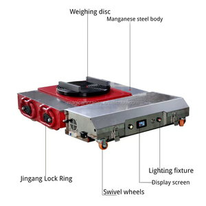 Chariot électrique robuste pour le déplacement de charges lourdes, chariot électrique pour le déplacement d'équipements lourds, système de déplacement d'équipements lourds - Product Image 6